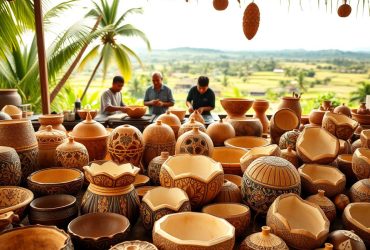 kerajinan batok kelapa